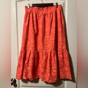 Ann Taylor coral skirt